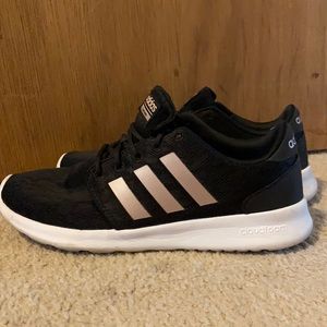 Black and Rose Gold Adidas Sneakers!